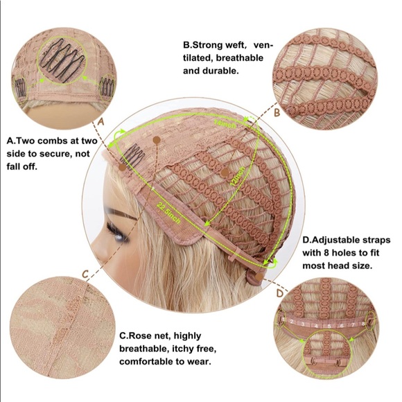 NIB*** MOSINA Blonde Wig - Picture 4 of 5